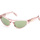 Montres & Bijoux Lunettes de soleil Gcds GD0024 Lunettes de soleil, Rose/Vert, 55 mm Rose