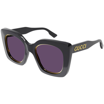 Montres & Bijoux Femme Lunettes de soleil SHOULDER Gucci GG1151S col. 002 Grigio