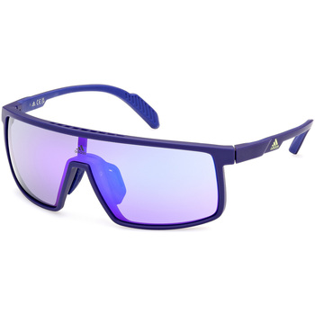 lunettes de soleil adidas  sp0057 prfm shield lunettes de soleil, bleu/vio 