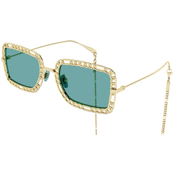 Montres & Bijoux Femme Lunettes de soleil SHOULDER Gucci GG1112S col. 002 Oro
