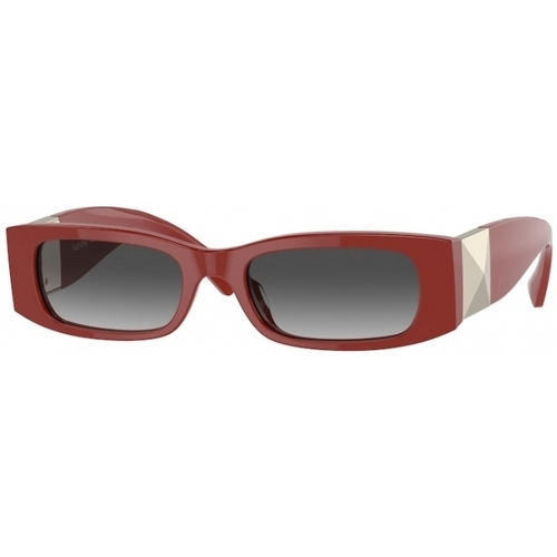 Парфум valentino donna born in roma Femme Lunettes de soleil Valentino VA4105 Lunettes de soleil, Rouge/Gris, 51 mm Rouge