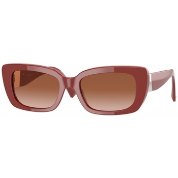 Valentino officials could not immediately be reached for comment Femme Lunettes de soleil Rockstud Valentino VA4096 Lunettes de soleil, Rouge/Marron, 52 mm Rouge