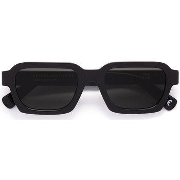 lunettes de soleil retrosuperfuture  njs caro col. black lunettes de soleil, noir/noir, 52 mm 