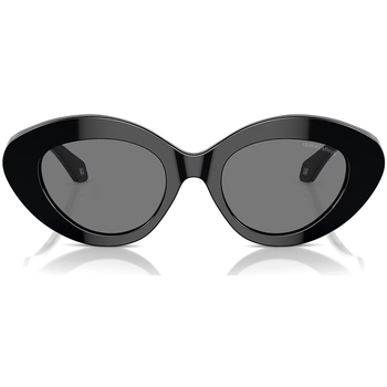 lunettes de soleil emporio armani  ar8188 lunettes de soleil, noir/gris, 50 mm 