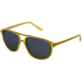 lunettes de soleil lozza  sl1827z zilo sport lunettes de soleil, jaune/bleu, 58 mm 