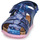 Chaussures Fille Sandales et Nu-pieds Geox B SANDAL CHALKI GIRL Bleu / Rose