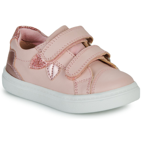 Chaussures Fille Boots basses Geox B NASHIK GIRL Rose