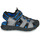 Chaussures Garçon Sandales et Nu-pieds Geox J SANDAL AIRADYUM BO Gris / Noir / Bleu