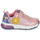 Chaussures Fille Baskets basses Geox J SPACECLUB GIRL Rose / Violet