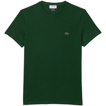Vêtements Homme T-shirts & Polos Lacoste Regular Fit T-Shirt - Vert Vert