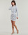 Vêtements Femme Pulls pour les étudiants ECO SNAP CROP JKT Blanc / Argent