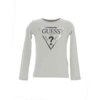 Vêtements Fille Franges / Pompons Guess Ls t-shirt_core Vert