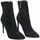 Chaussures Femme Low boots Francescomilano A10-06TS Bottes et bottines Femme Noir