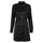 Vêsul Femme Robes courtes Karl Lagerfeld karl charm satin shirt dress Noir / Blanc