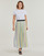 Vêtements Femme Jupes Karl Lagerfeld stripe pleated skirt Multicolore