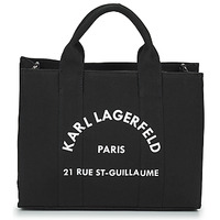Sacs Femme Sacs porté main Karl Lagerfeld RSG SQUARE MEDIUM TOTE Noir