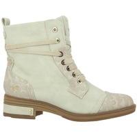 Chaussures Femme Bottines Mustang 1293501 Blanc