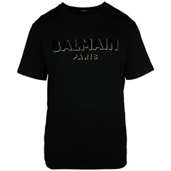 Vêtements Homme T-shirts & Polos DRESS Balmain T-shirt Noir
