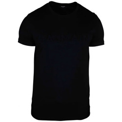 Vêtements Homme T-shirts & Polos Print Balmain T-shirt Noir