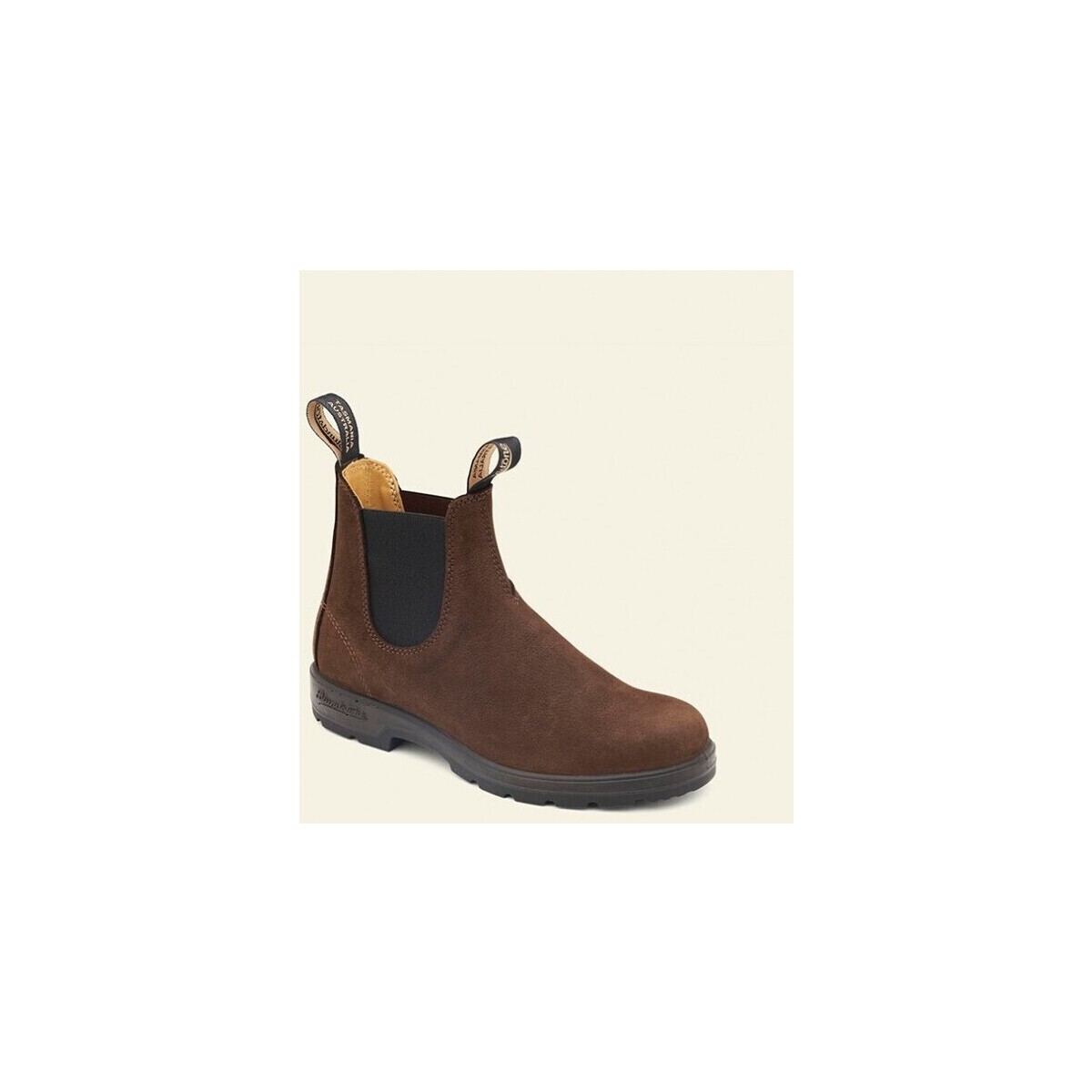 Chaussures Homme Bottes Blundstone 1606 Nubuck Brown Marron
