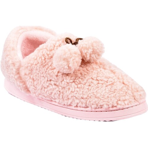 Chaussures Femme Chaussons Ozabi PANTOUFLE Femme Chausson COCOONING Rose