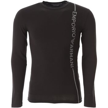 Vêtements Homme T-shirts manches longues Emporio Armani 111023 3F523 Noir