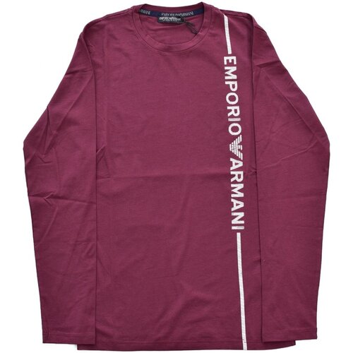 Vêtements Homme T-shirts Nuff manches longues Emporio Armani 111023 3F523 Rouge
