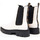 Chaussures Femme Boots Guess Bisun logo 4G Blanc