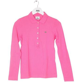 Vêtements Femme Lacoste logo poloskjorte Lacoste Polo en coton Rose