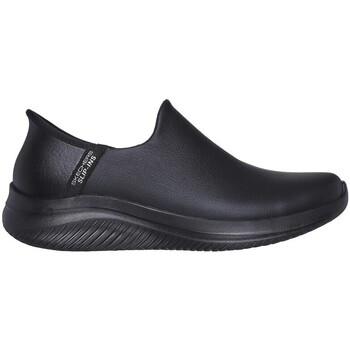 Chaussures Femme Baskets mode Skechers BASKETS  SLIP-INS ULTRA FLEX 3 ALL SMOOTH NOIR Noir