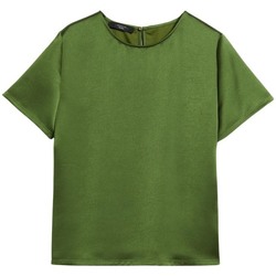 Vêtements Femme Billieblush logo-print short-sleeve T-shirt Max Mara  Vert