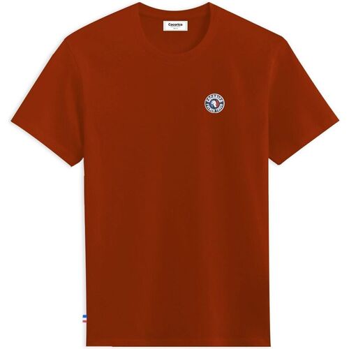 Vêtements Homme T-shirts manches courtes Cocorico French Touch (Brodé) Rouge