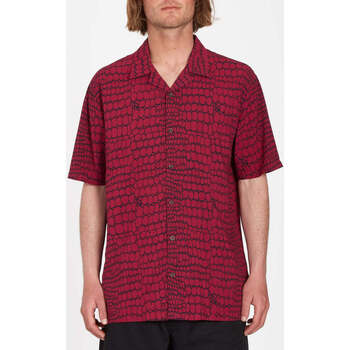 Vêtements Homme Chemises manches courtes Volcom Camisa  Todd Bratrud Print Rouge