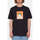 Vêtements Homme T-shirts manches courtes Volcom Camiseta  Justin Hager Hagerhawk Black Noir