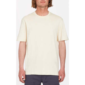 Vêtements Homme T-shirts manches courtes Volcom Camiseta  Stone Blanks Whitecap Grey Blanc