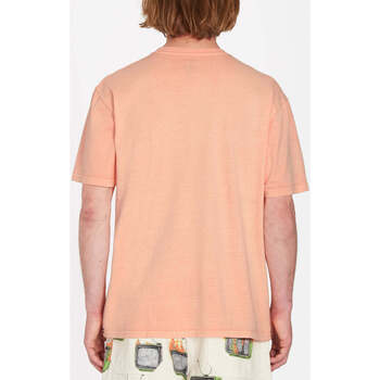 Volcom Camiseta  Solid Stone Emb Peach Bud Orange