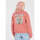 Vêtements Femme Polaires Volcom Sudadera Lookeeing for crew - Rosewood Rose