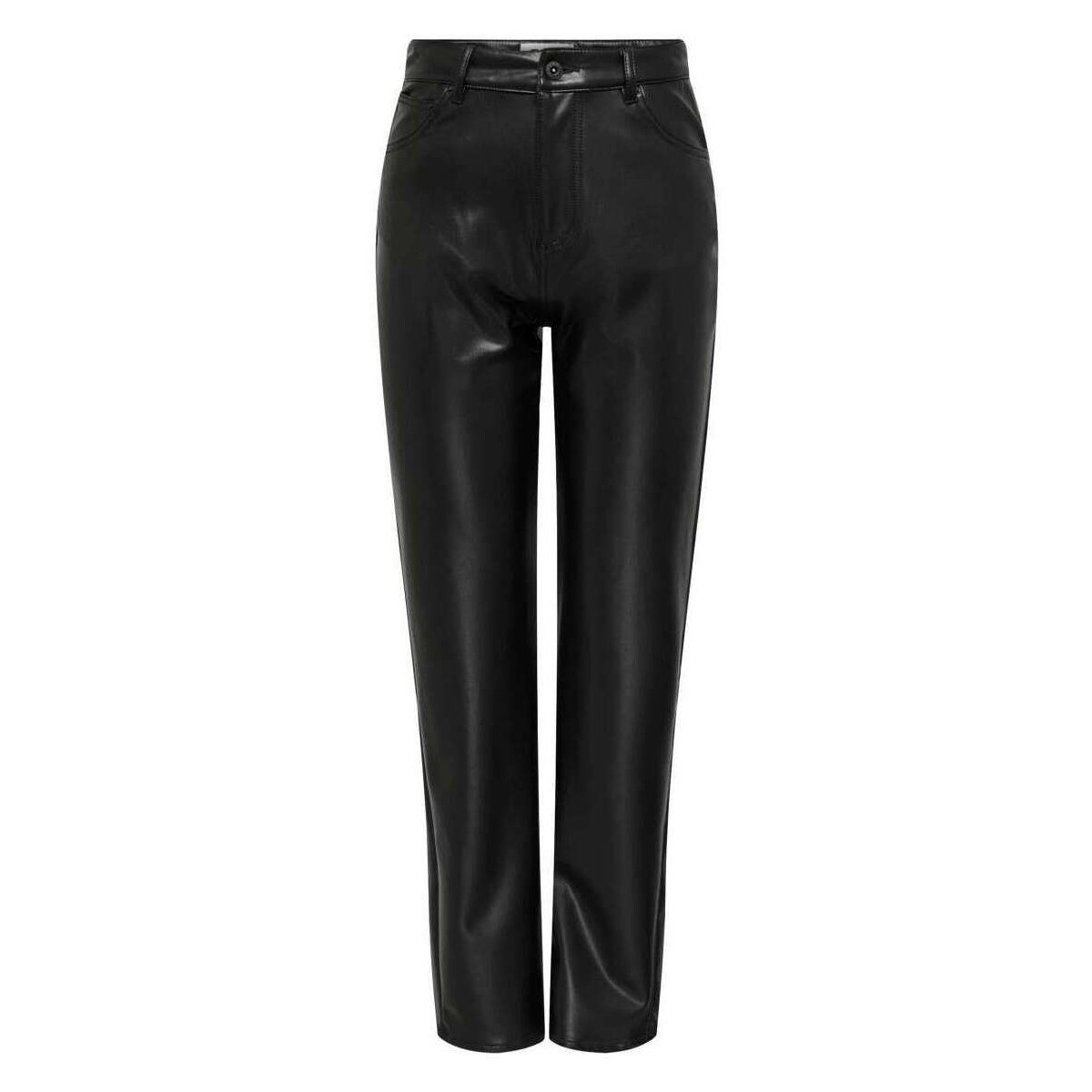 Vêtements Femme Pantalons 5 poches Only 156132VTAH23 Noir