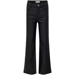 Vêtements Fille Pantalons 5 poches Only 156152VTAH23 Noir