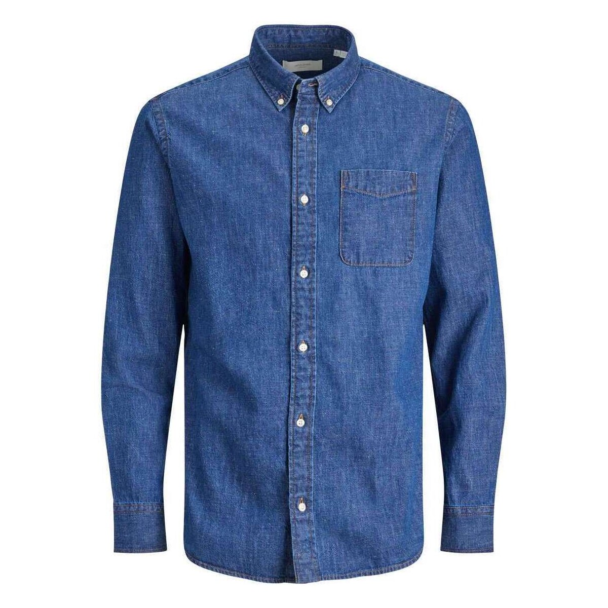 Vêtements Homme Chemises manches longues Premium By Jack & Jones 156317VTAH23 Bleu