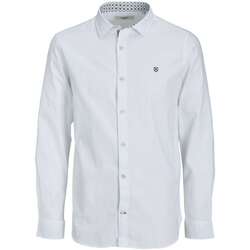 Vêtements Homme Chemises manches longues Premium By Jack & Jones 156318VTAH23 Blanc