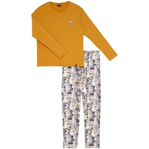 Vêtements Homme Pyjamas / Chemises de nuit Arthur 157206VTAH23 Orange