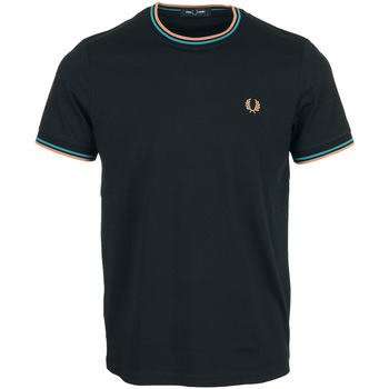 Vêtements Homme Russell Athletic cropped polo in navy Fred Perry Twin Tipped Bleu
