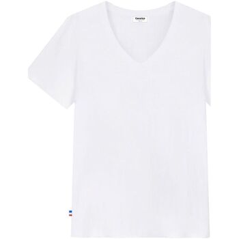 Vêtements Femme T-shirts manches courtes Cocorico L'intemporel Blanc