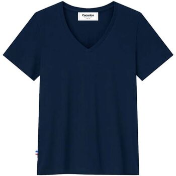 Vêtements Femme T-shirts manches courtes Cocorico L'intemporel Bleu