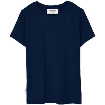 Vêtements Femme T-shirts manches courtes Cocorico L'Intemporel Bleu