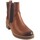 Chaussures Femme Multisport Hispaflex 23227 bottine en cuir pour femme Marron