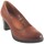Chaussures Femme Multisport Hispaflex Chaussure dame en cuir  23221 Vert