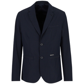 Vêtements Homme Vestes / Blazers EAX  Bleu