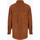 Vêtements Femme Chemises / Chemisiers Giorgio & Mario Chemise cuir velours Kumette cognac-045659 Marron
